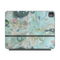 Organic In Blue - Apple Magic Keyboard for iPad Wrap