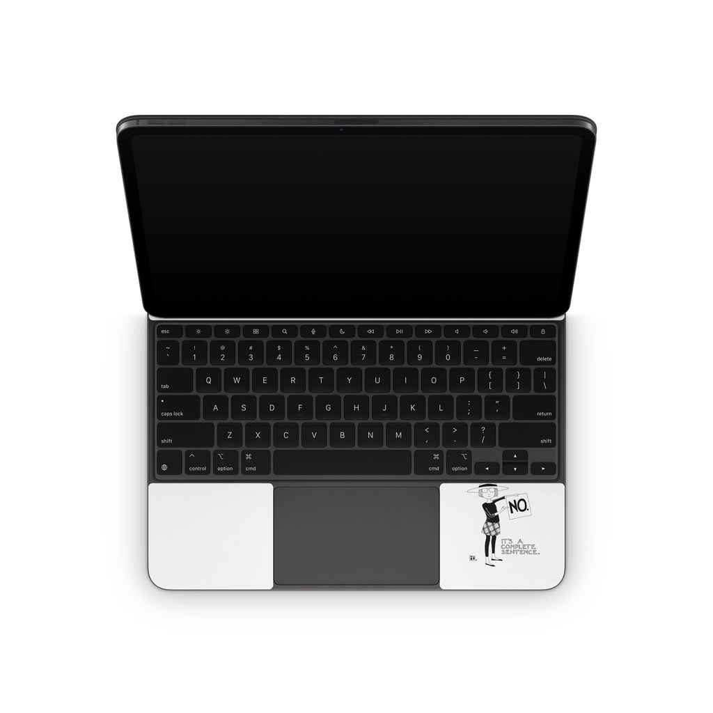 Frase - Skin para el Magic Keyboard de Apple para iPad