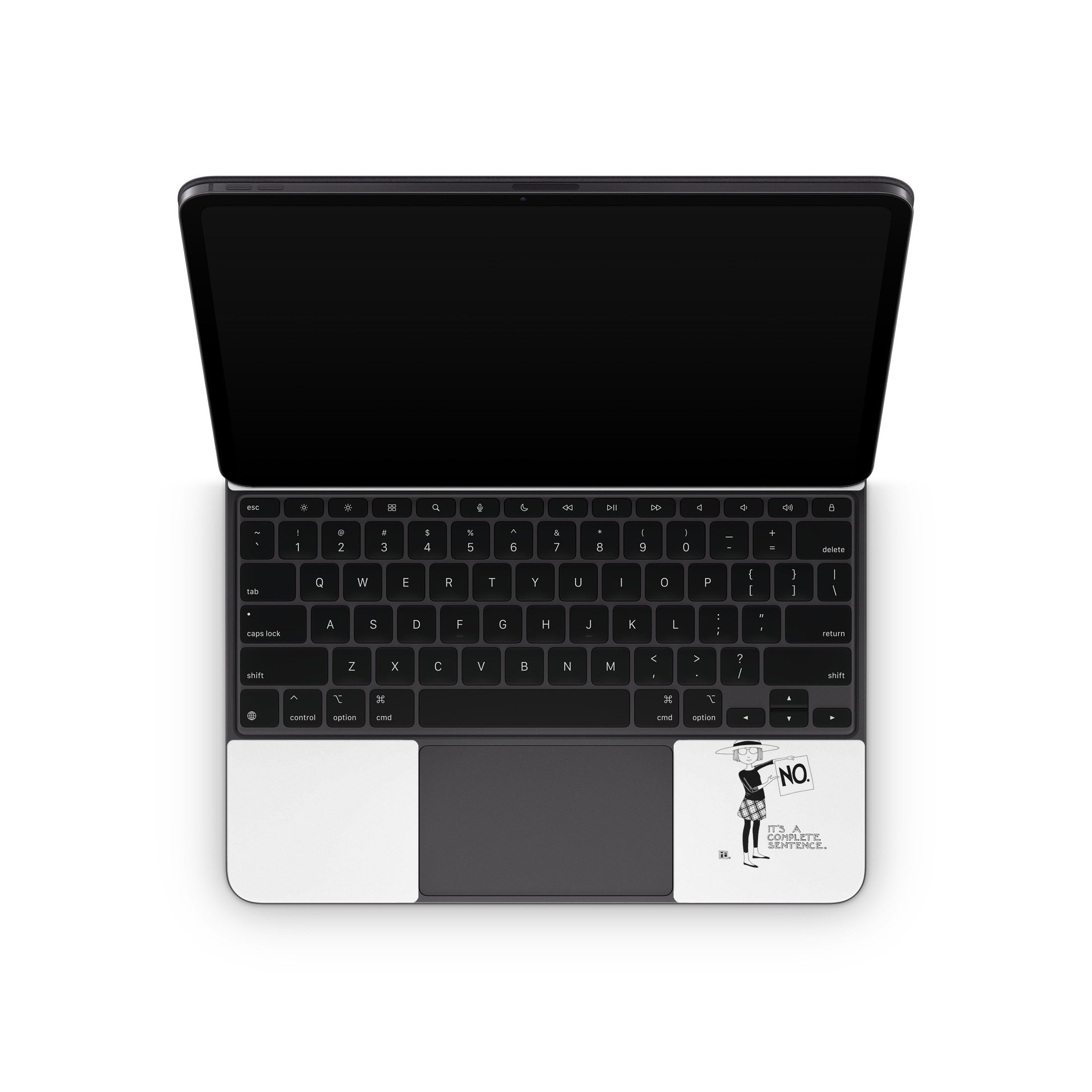 Frase - Skin para el Magic Keyboard de Apple para iPad
