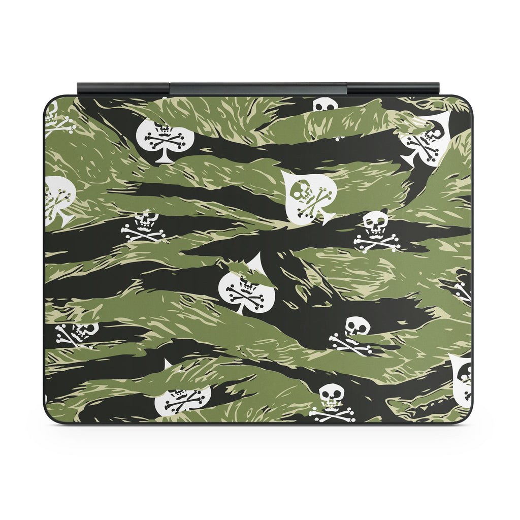 SOFLETE Camuflaje Tiger Stripe - Skin para teclado Apple Magic Keyboard de iPad