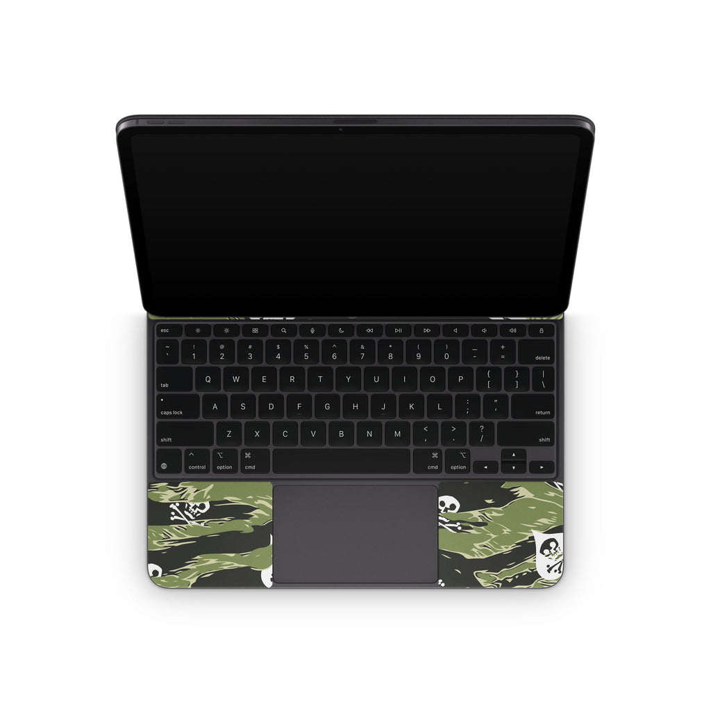 SOFLETE Camuflaje Tiger Stripe - Skin para teclado Apple Magic Keyboard de iPad