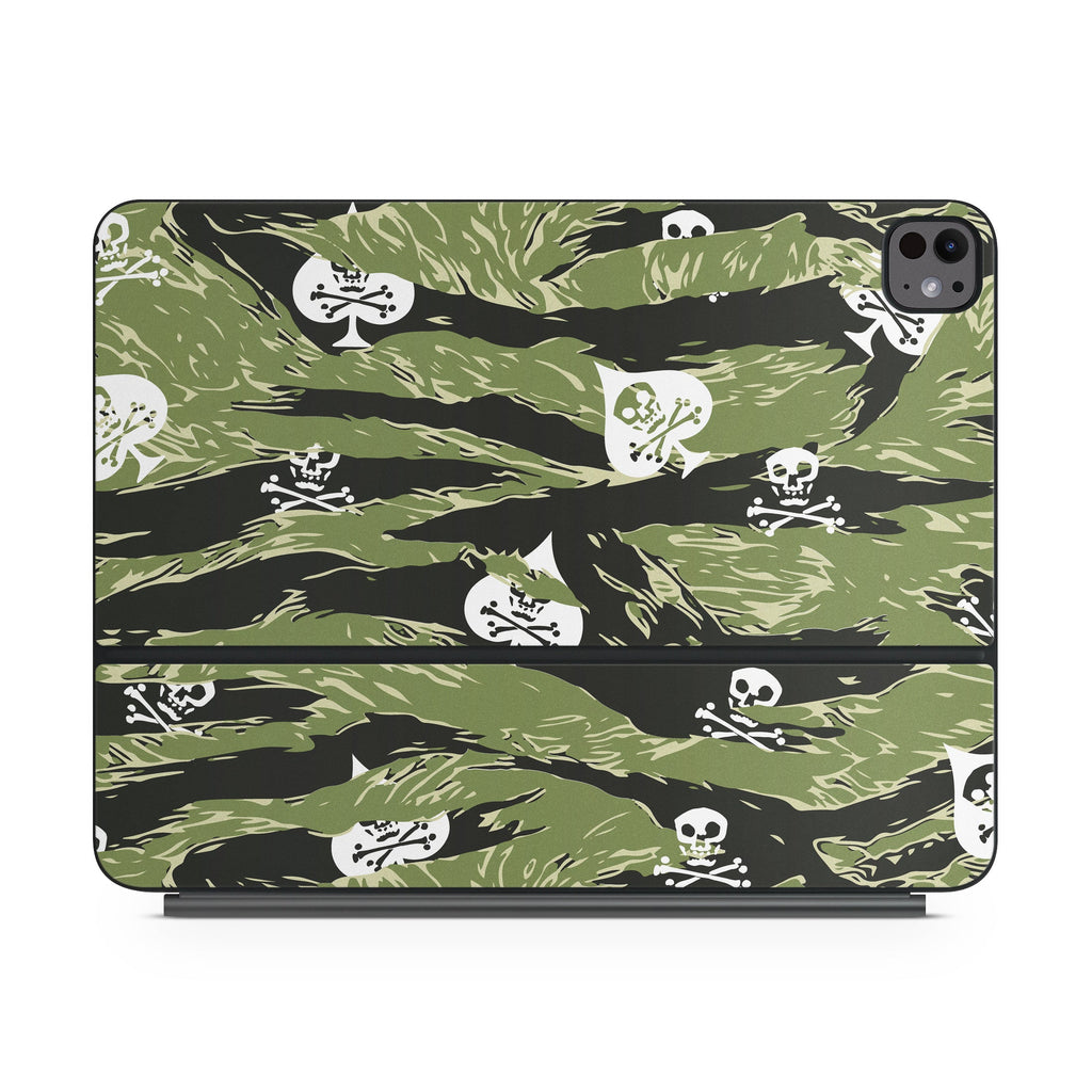 SOFLETE Camuflaje Tiger Stripe - Skin para teclado Apple Magic Keyboard de iPad