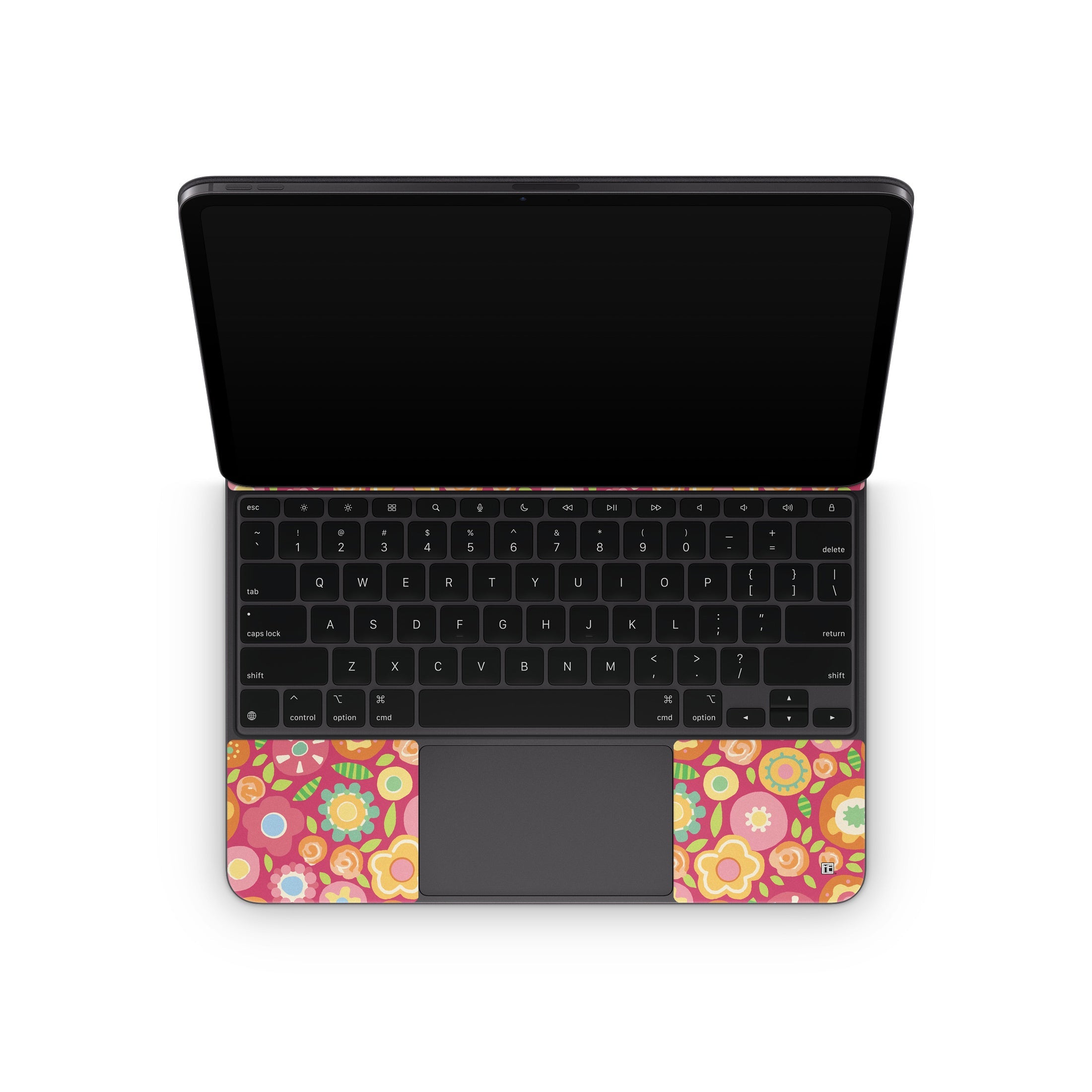 Flowers Squished - Apple Magic Keyboard for iPad Wrap