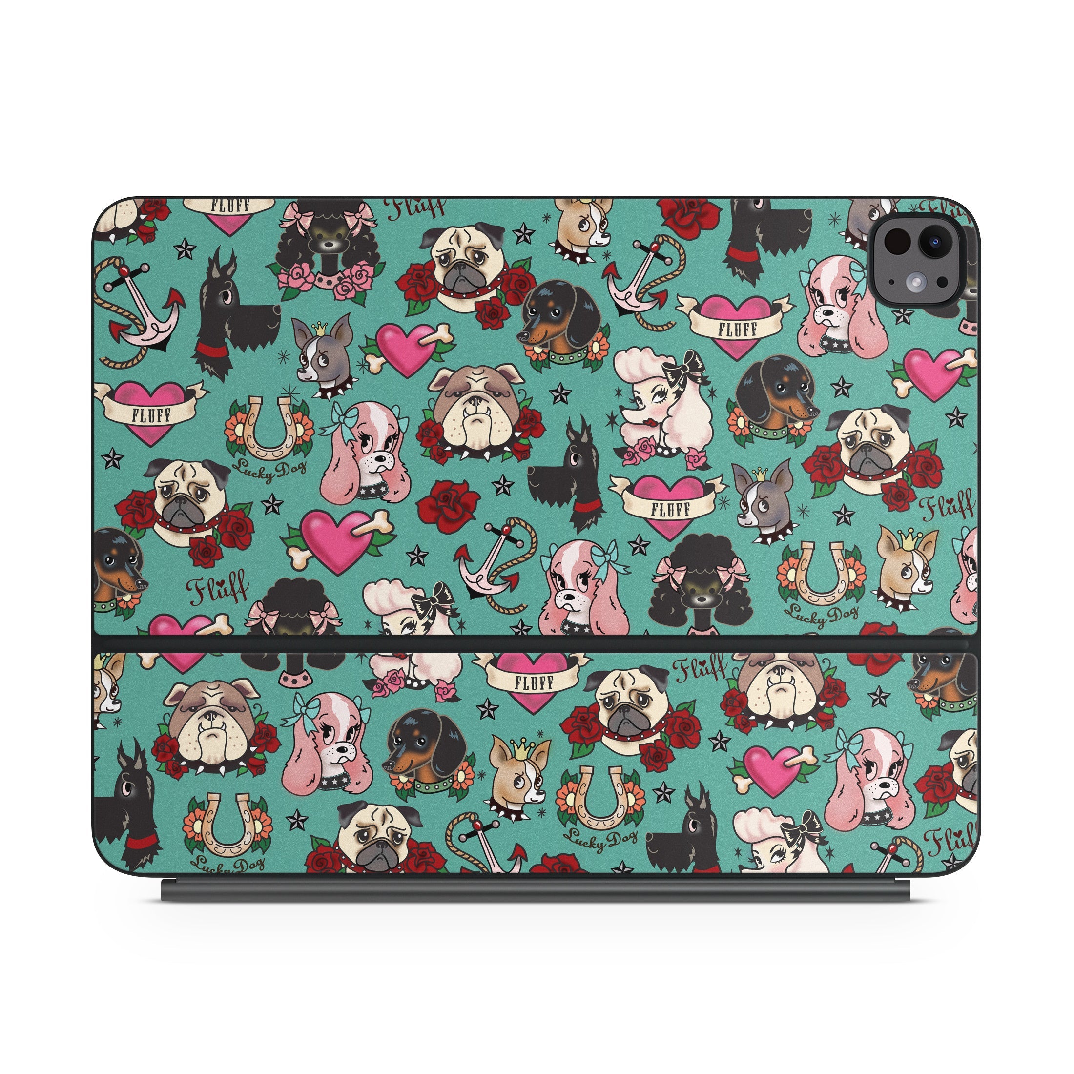 Tattoo Dogs - Apple Magic Keyboard for iPad Wrap