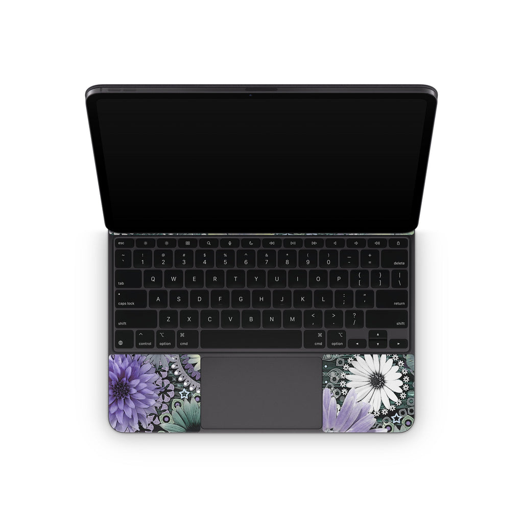 Tidal Bloom - Vinilo para Apple Magic Keyboard para iPad