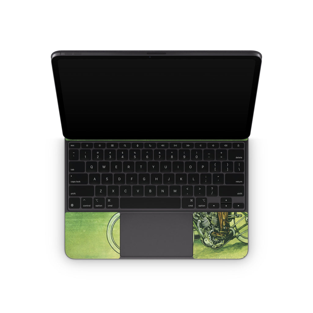 木板赛道赛车手 - 适用于 iPad 的 Apple 妙控键盘贴膜