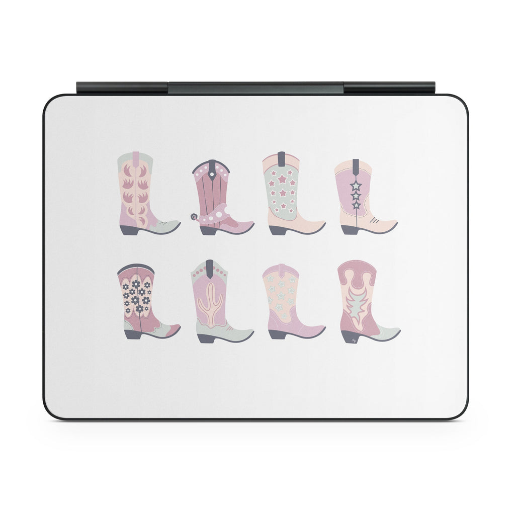 西方女孩 - 适用于 iPad 的 Apple Magic Keyboard 贴膜