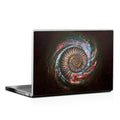 Ammonite Galaxy - Laptop Lid Wrap