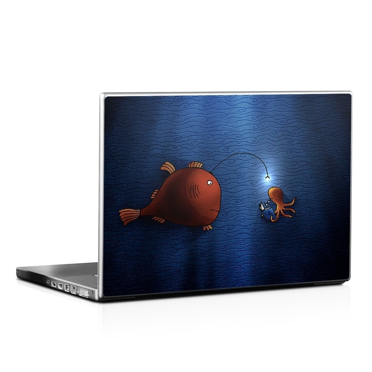 Angler Fish - Laptop Lid Wrap