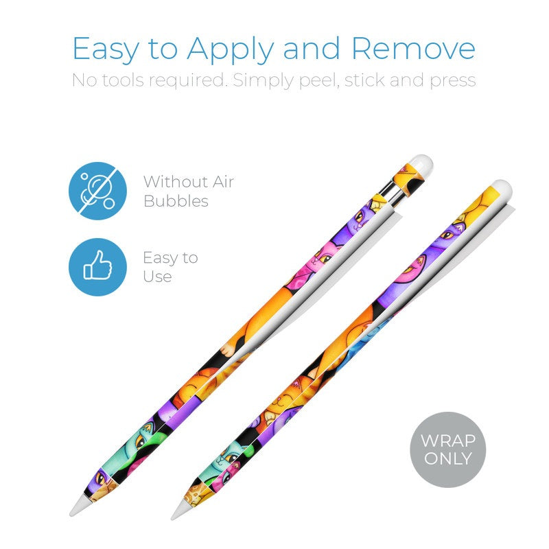 Colorful Kittens - Apple Pencil Wrap