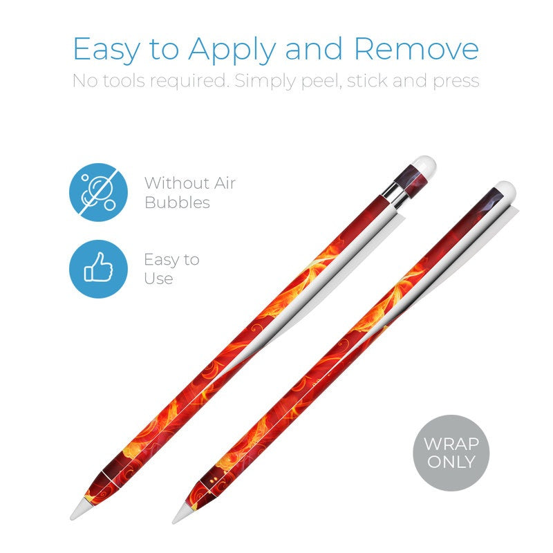 Flower Of Fire - Apple Pencil Wrap