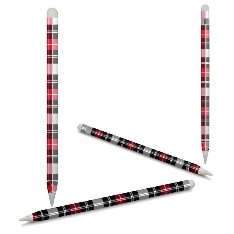 Red Plaid - Apple Pencil Wrap