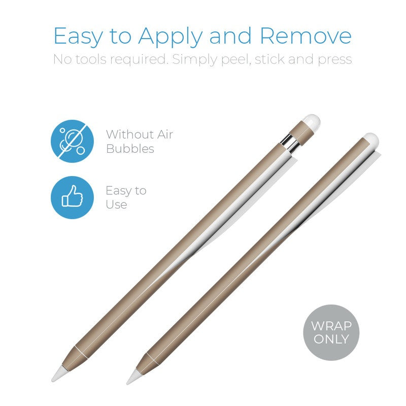 Solid State Flat Dark Earth - Apple Pencil Wrap