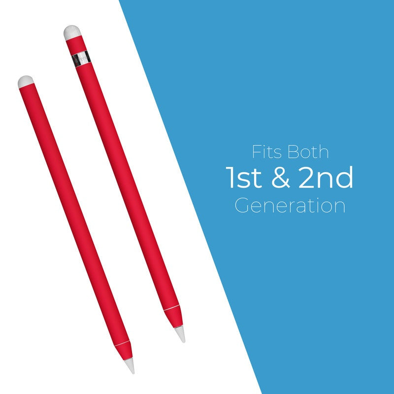 Solid State Red - Apple Pencil Wrap