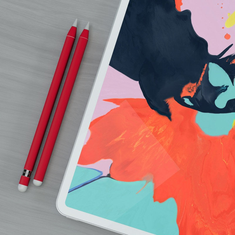 Solid State Red - Apple Pencil Wrap