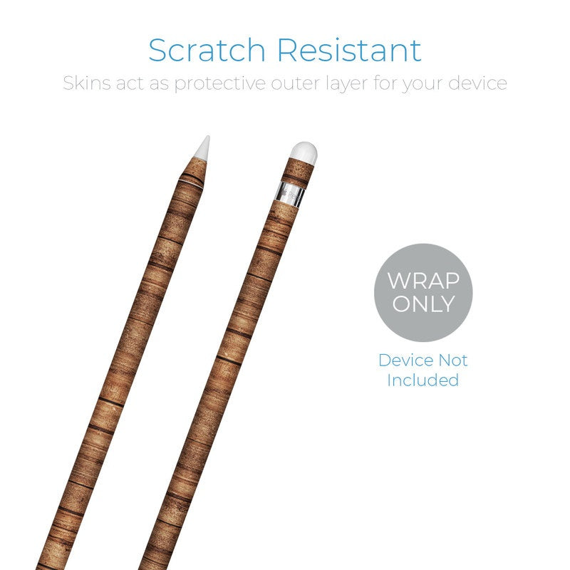 Stripped Wood - Apple Pencil Wrap