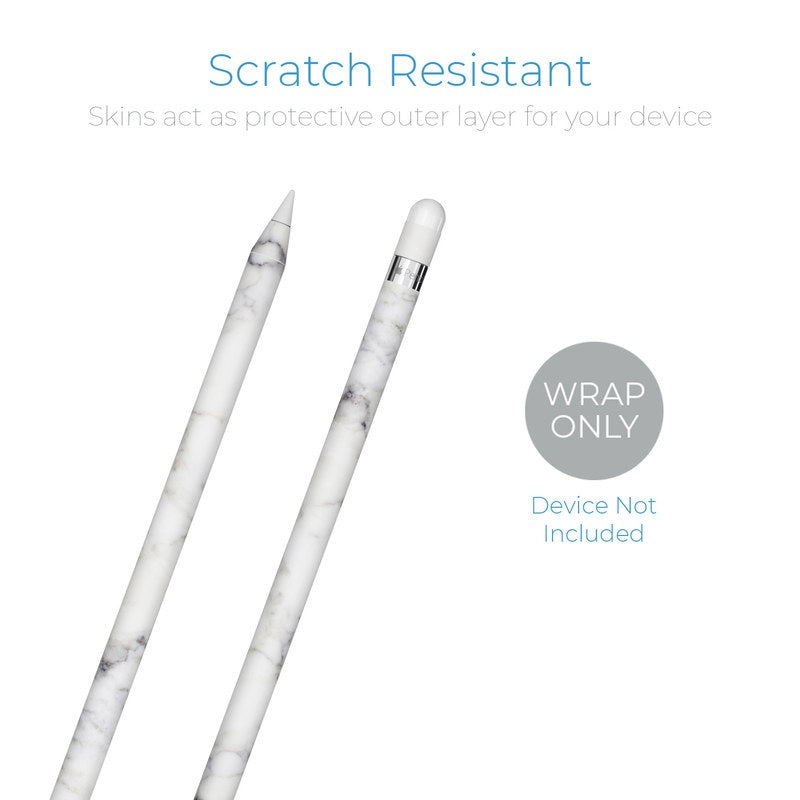 White Marble - Apple Pencil Wrap