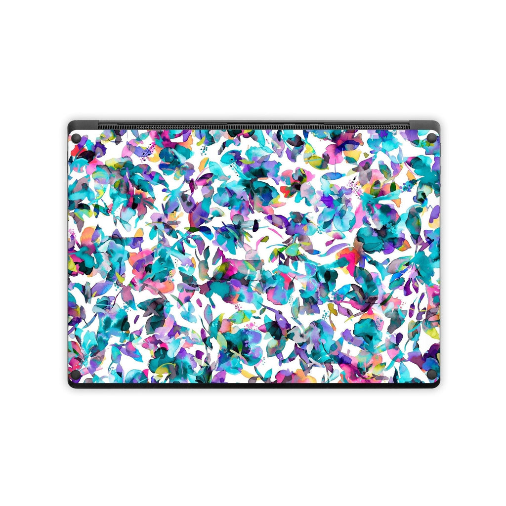Aquatic Flowers - Microsoft Surface Laptop Wrap