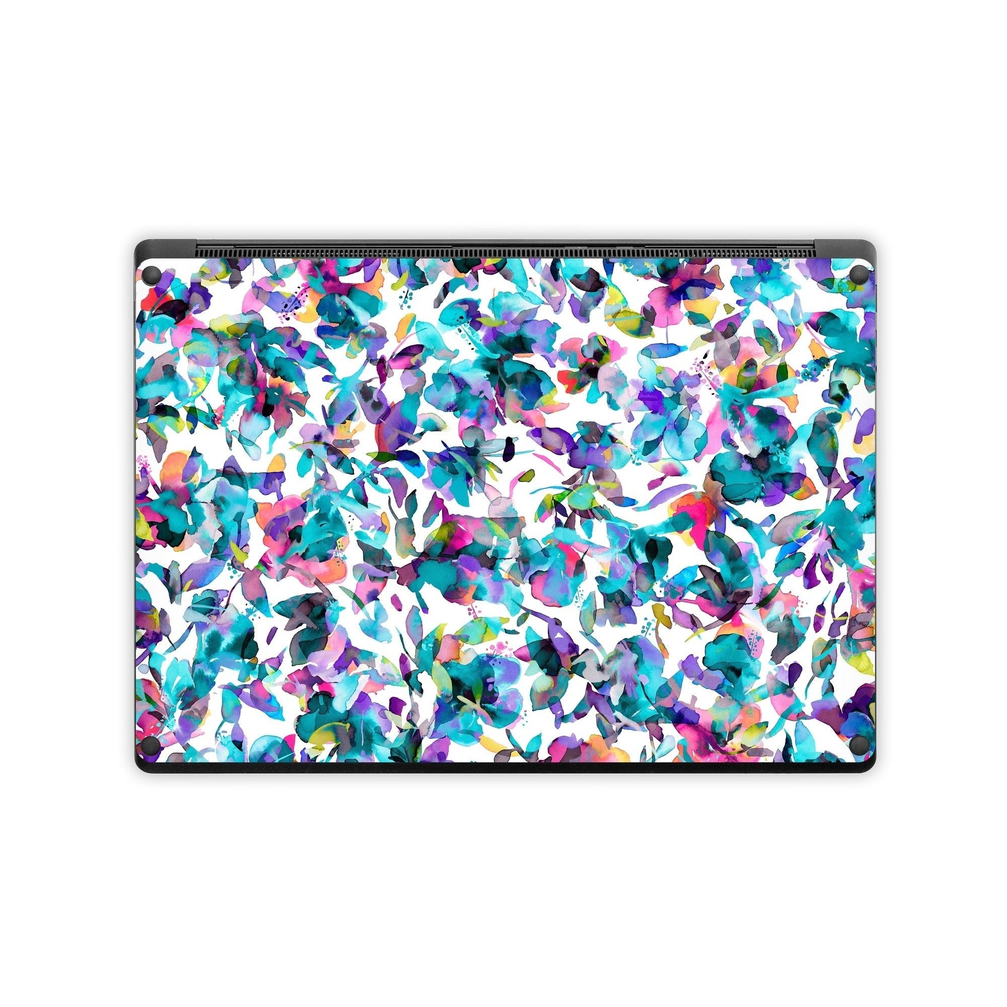 Aquatic Flowers - Microsoft Surface Laptop Wrap