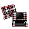 红色格子 - Nintendo DSi XL 主机贴膜