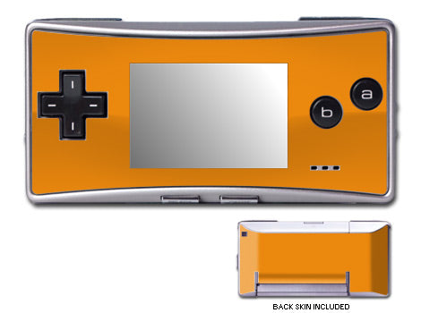 纯色橙 - 任天堂GameBoy Micro贴膜