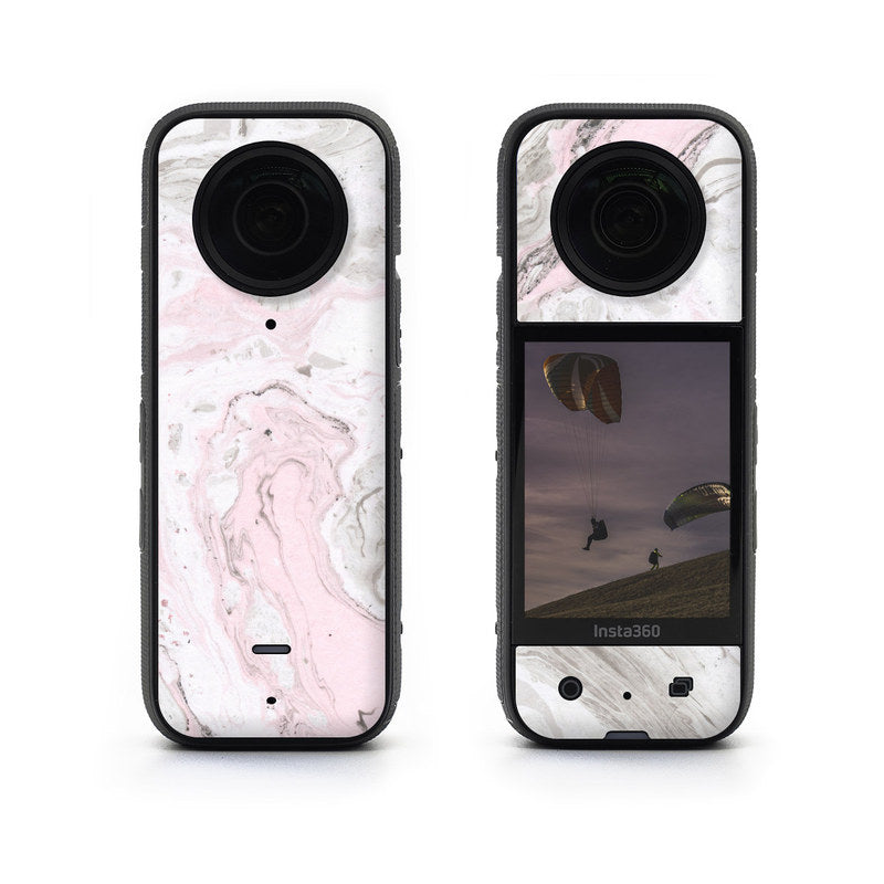 Rosa Marble - Insta360 X3 Wrap
