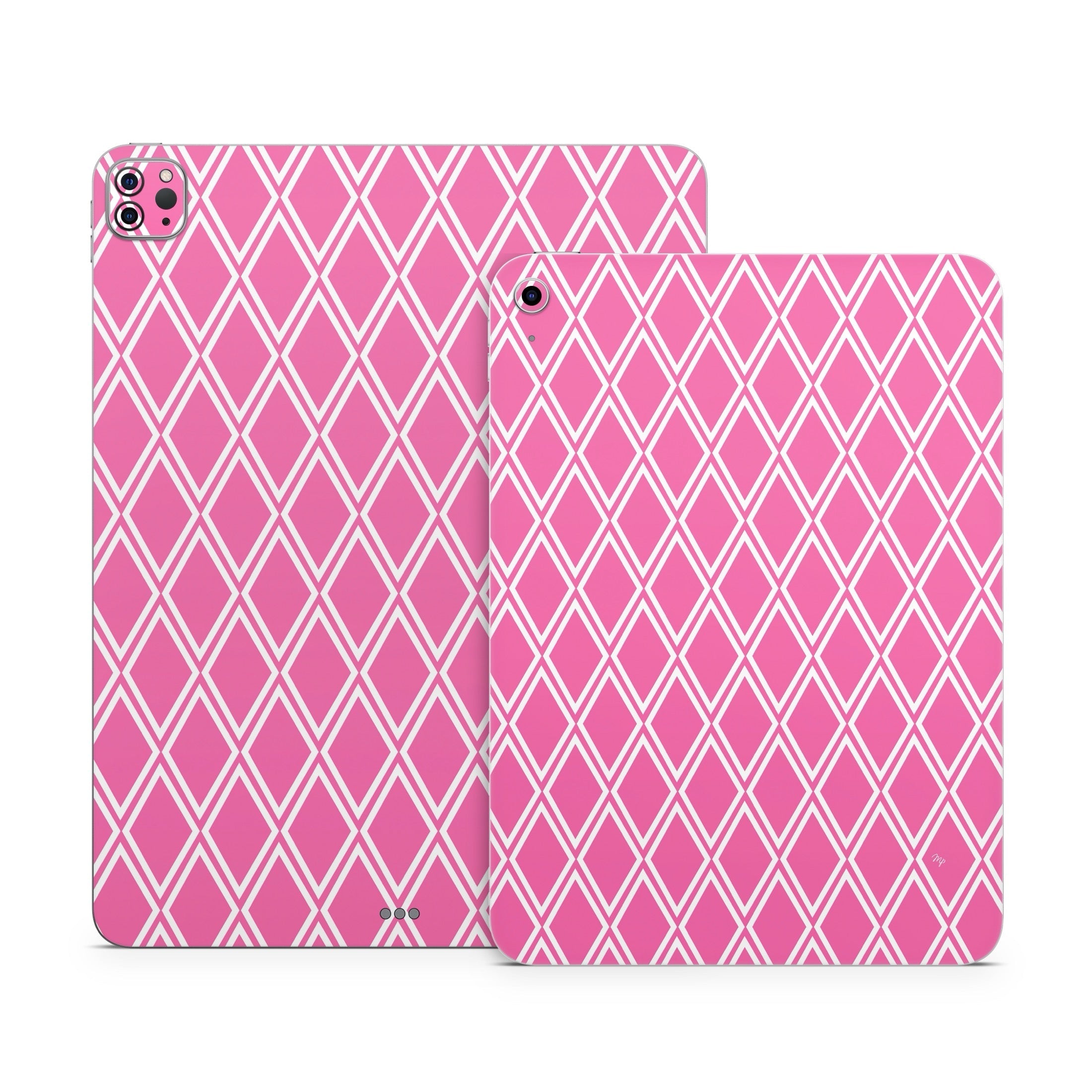 Pink Checks - Apple iPad Wrap