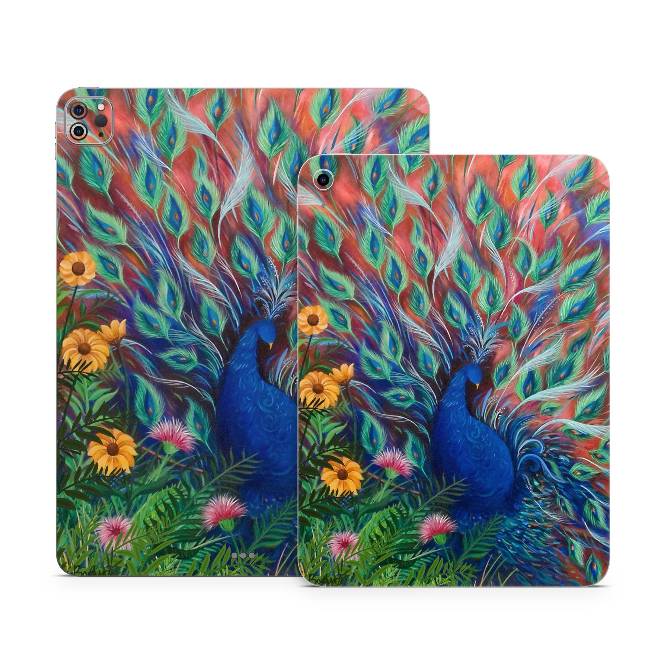 Coral Peacock - Apple iPad Wrap