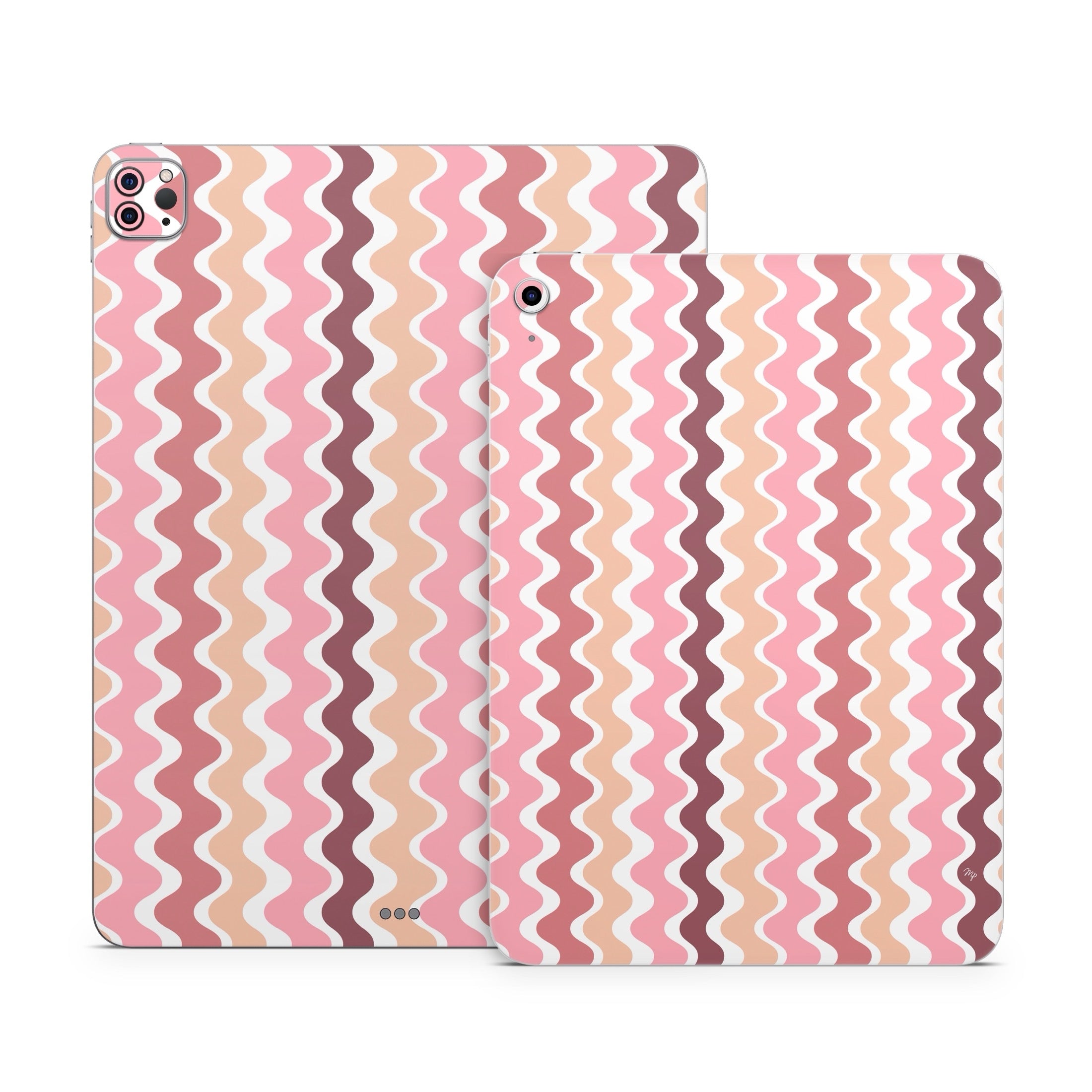 Ondas Rosas - Carcasa para Apple iPad