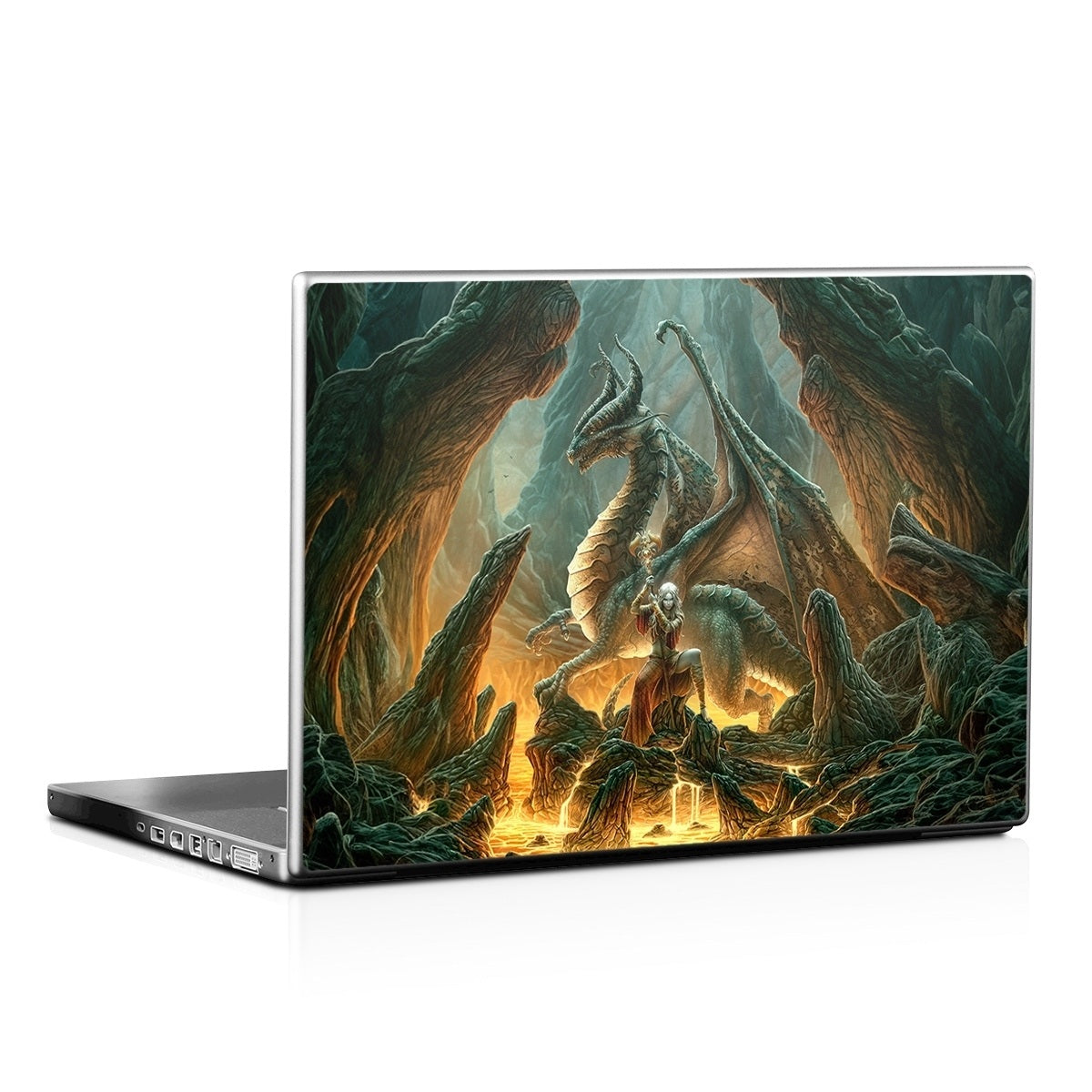 Dragon Mage - Laptop Lid Wrap