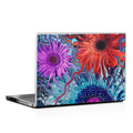Deep Water Daisy Dance - Laptop Lid Wrap