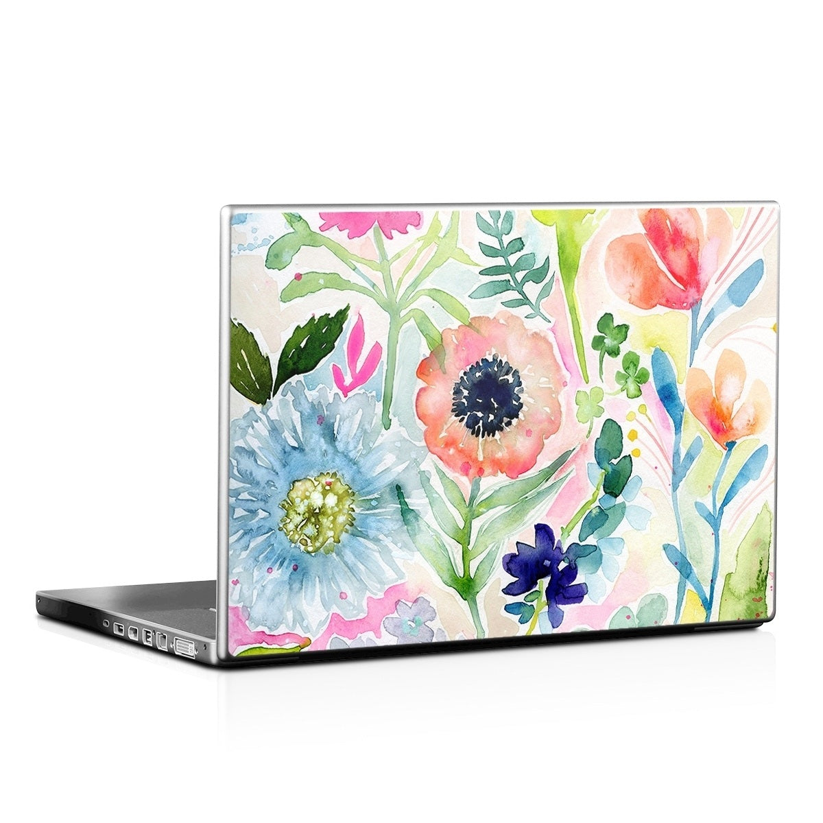 Loose Flowers - Laptop Lid Wrap