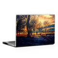 Man and Dog - Laptop Lid Wrap