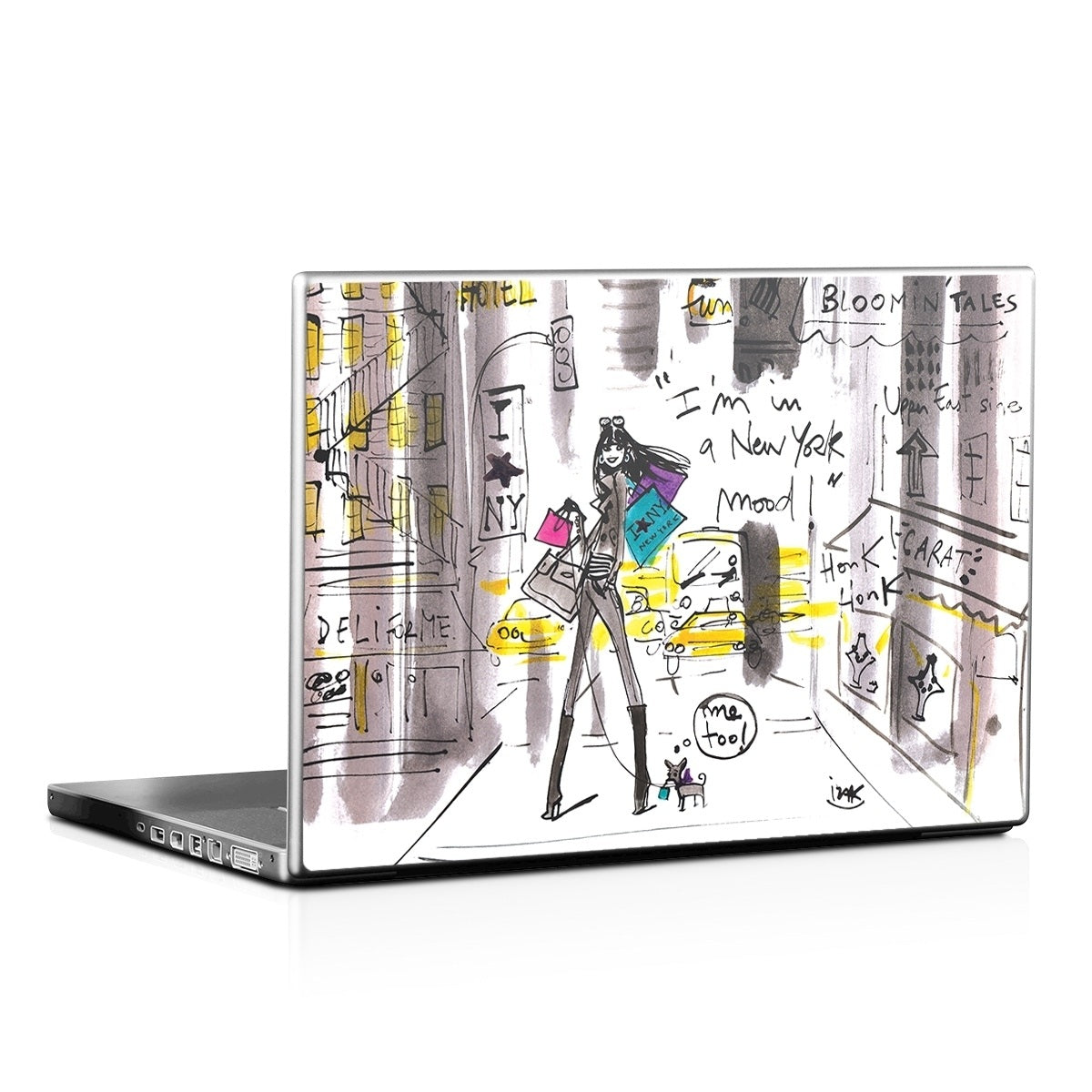 My New York Mood - Laptop Lid Wrap