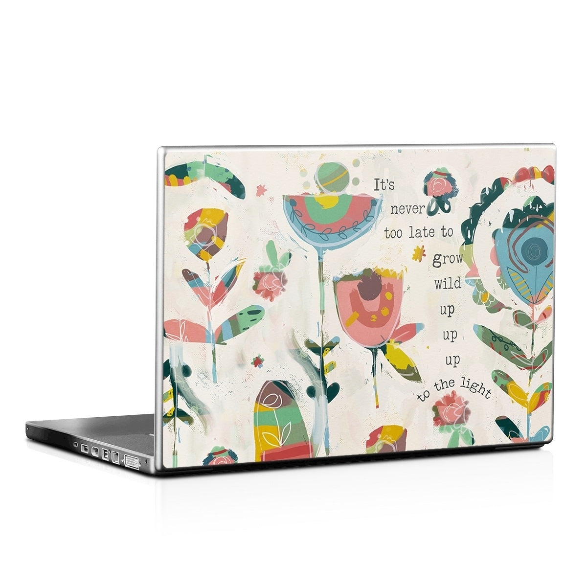 It's Never Too Late - Laptop Lid Wrap