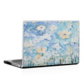 White & Blue - Laptop Lid Wrap