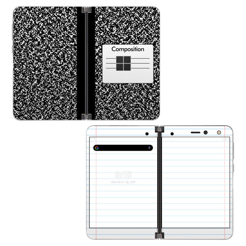 Composition Notebook - Microsoft Surface Duo Wrap