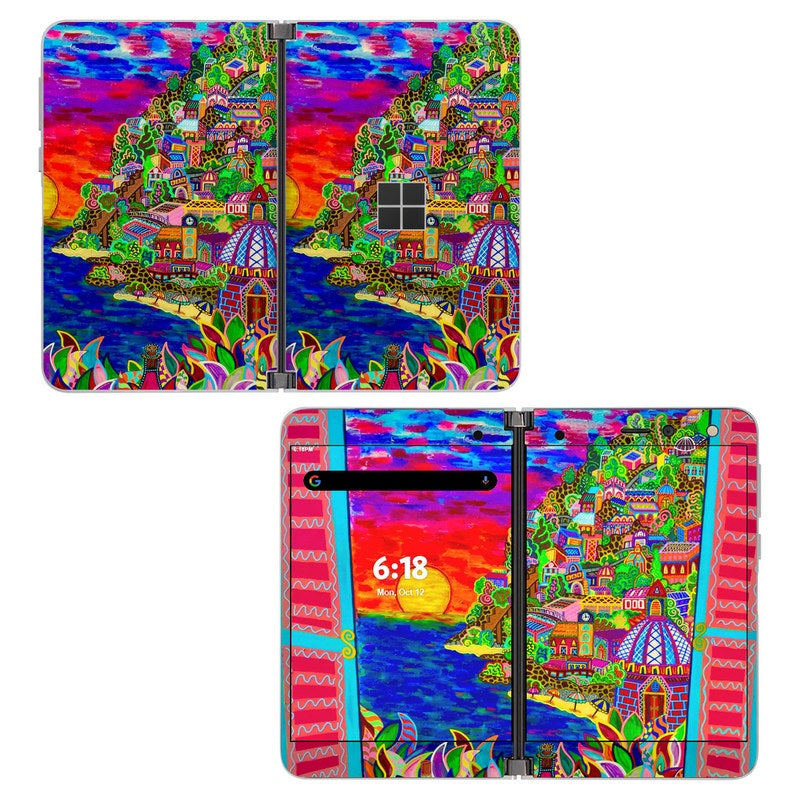 Dreaming In Italian - Microsoft Surface Duo Wrap