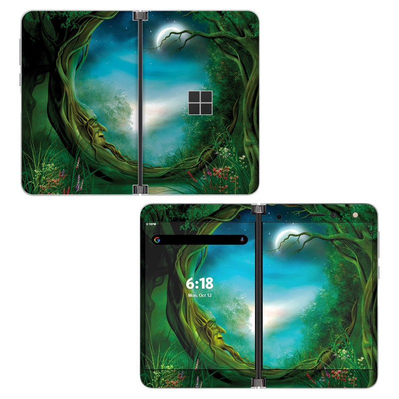Moon Tree - Microsoft Surface Duo Wrap