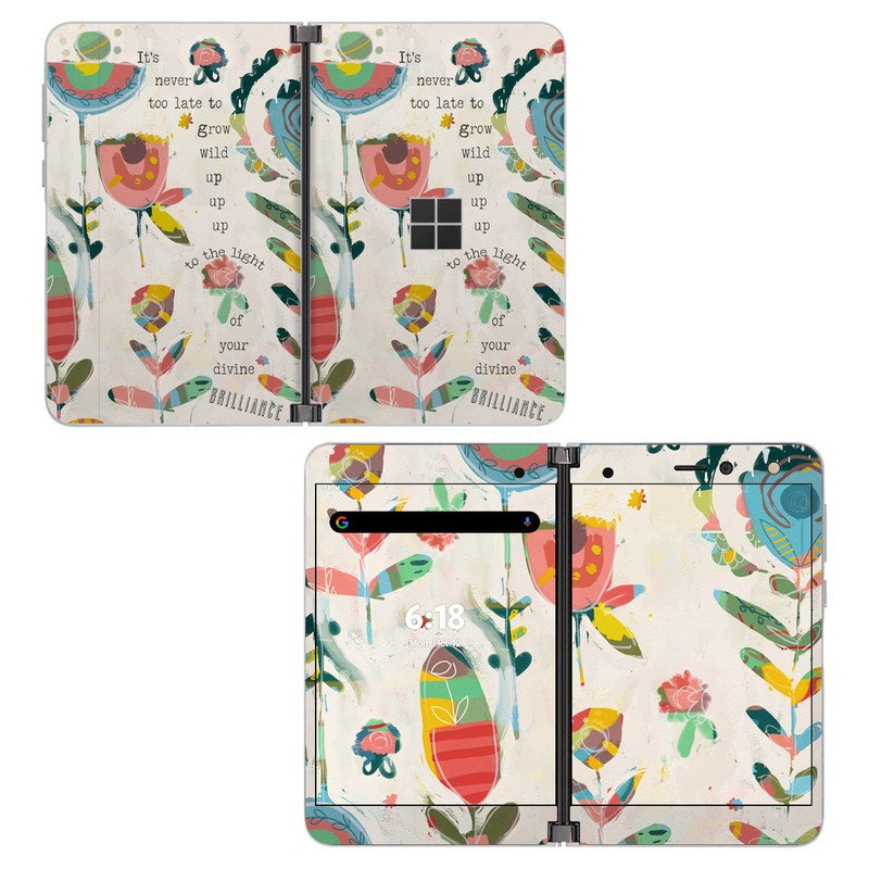 It's Never Too Late - Microsoft Surface Duo Wrap