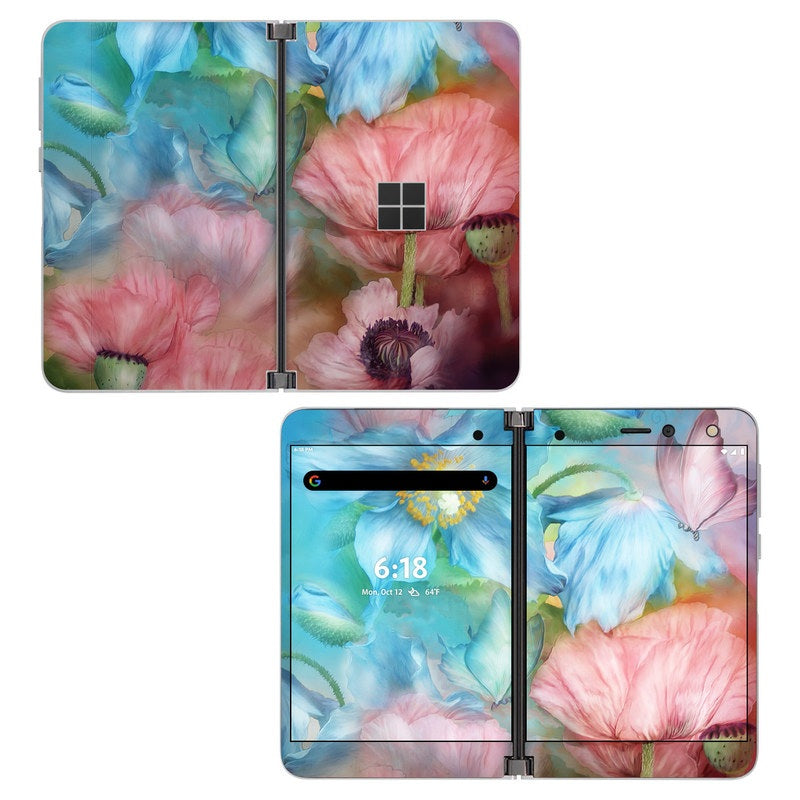Poppy Garden - Microsoft Surface Duo Wrap