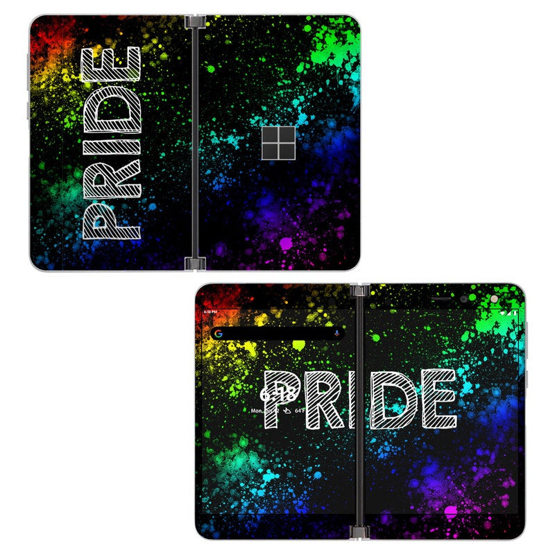 Pride Splash - Microsoft Surface Duo Wrap