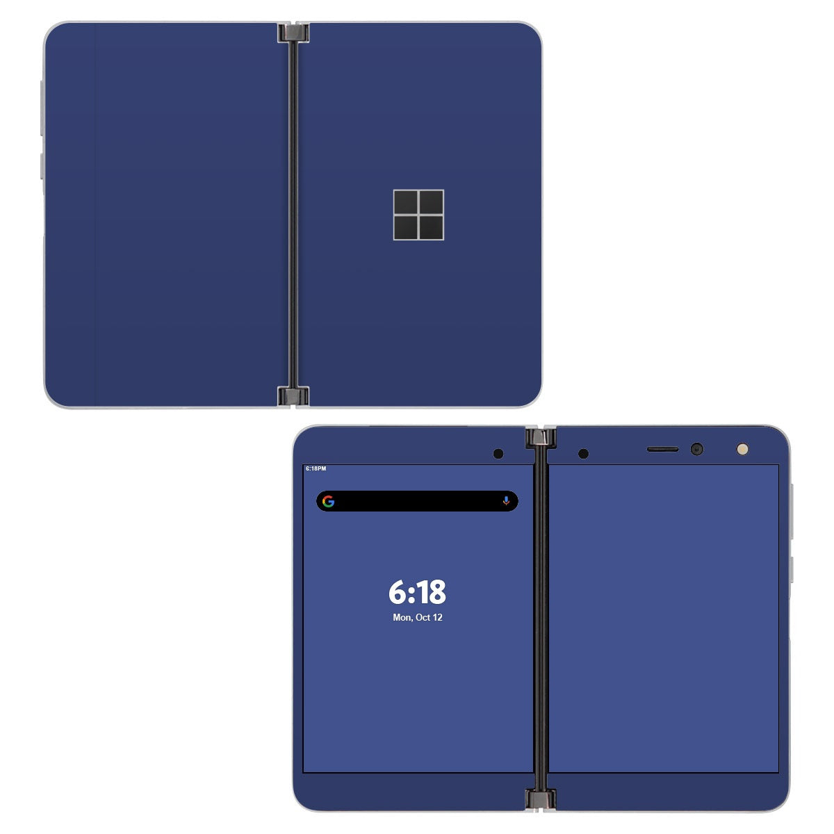 Solid State Cobalt - Microsoft Surface Duo Wrap