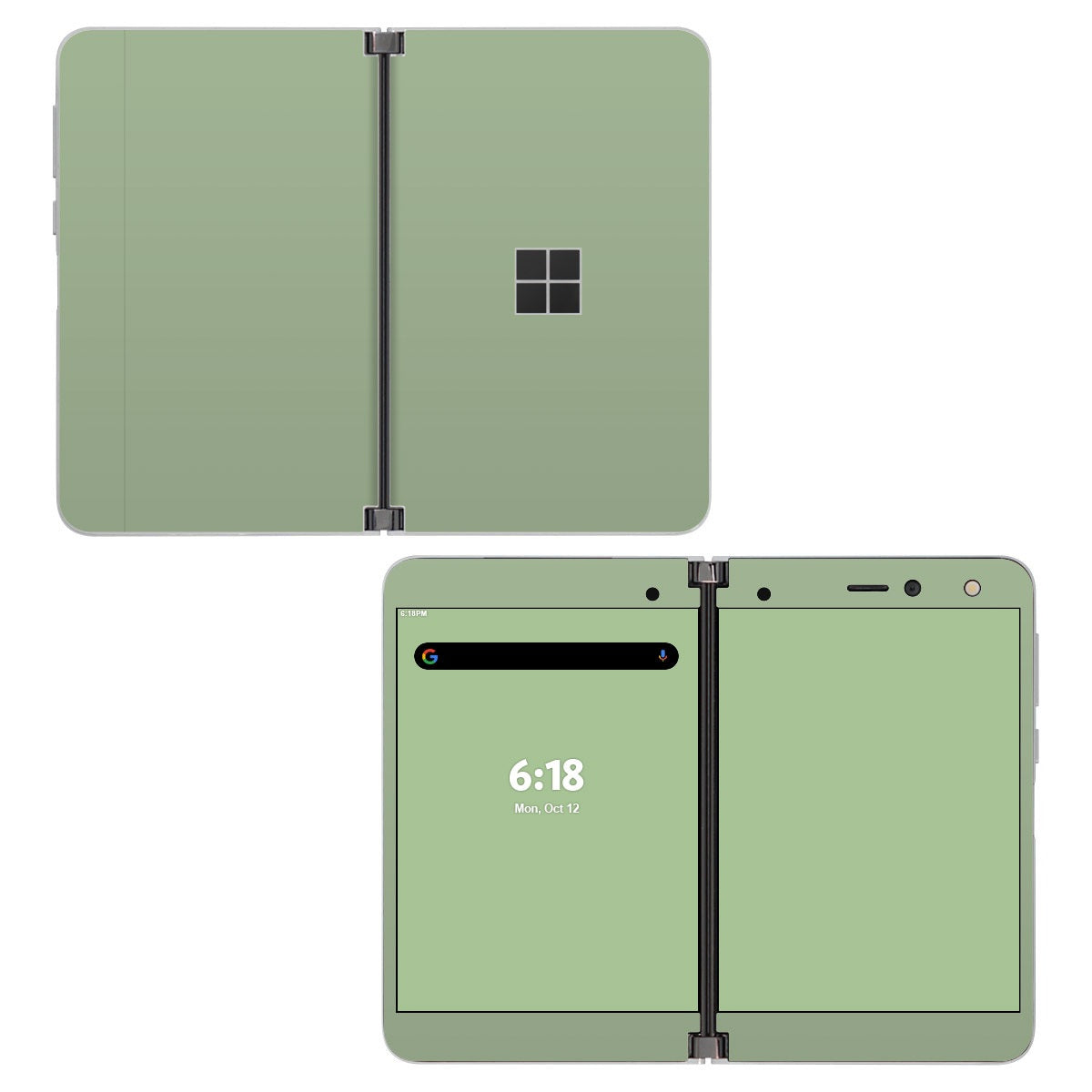Solid State Sage - Microsoft Surface Duo Wrap