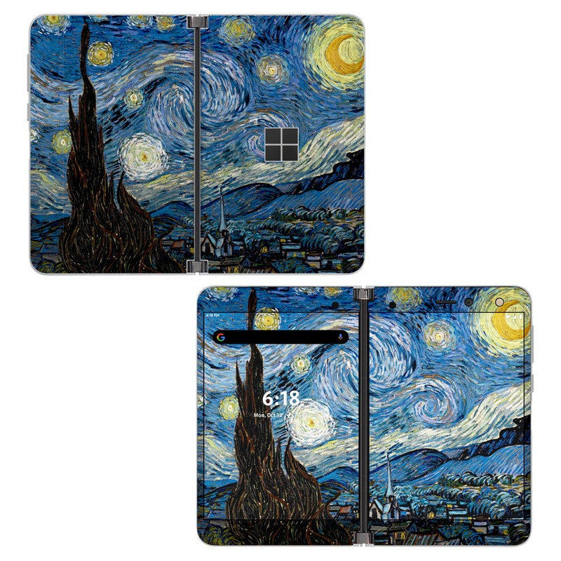 Noche estrellada - Diseño para Microsoft Surface Duo