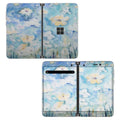 Blanco y Azul - Skin para Microsoft Surface Duo