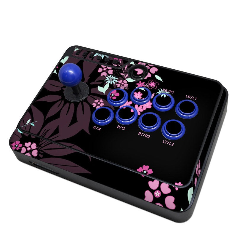 Dark Flowers - Mayflash F300 Arcade Fight Stick Wrap