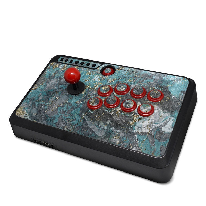 Gilded Glacier Marble - Mayflash F500 Arcade Fightstick Wrap