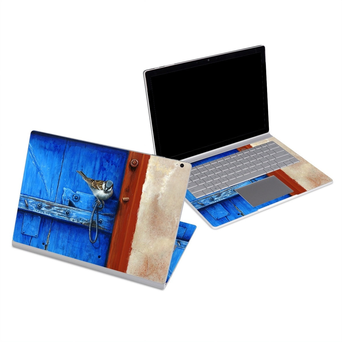 Puerta azul - Skin para Microsoft Surface Book
