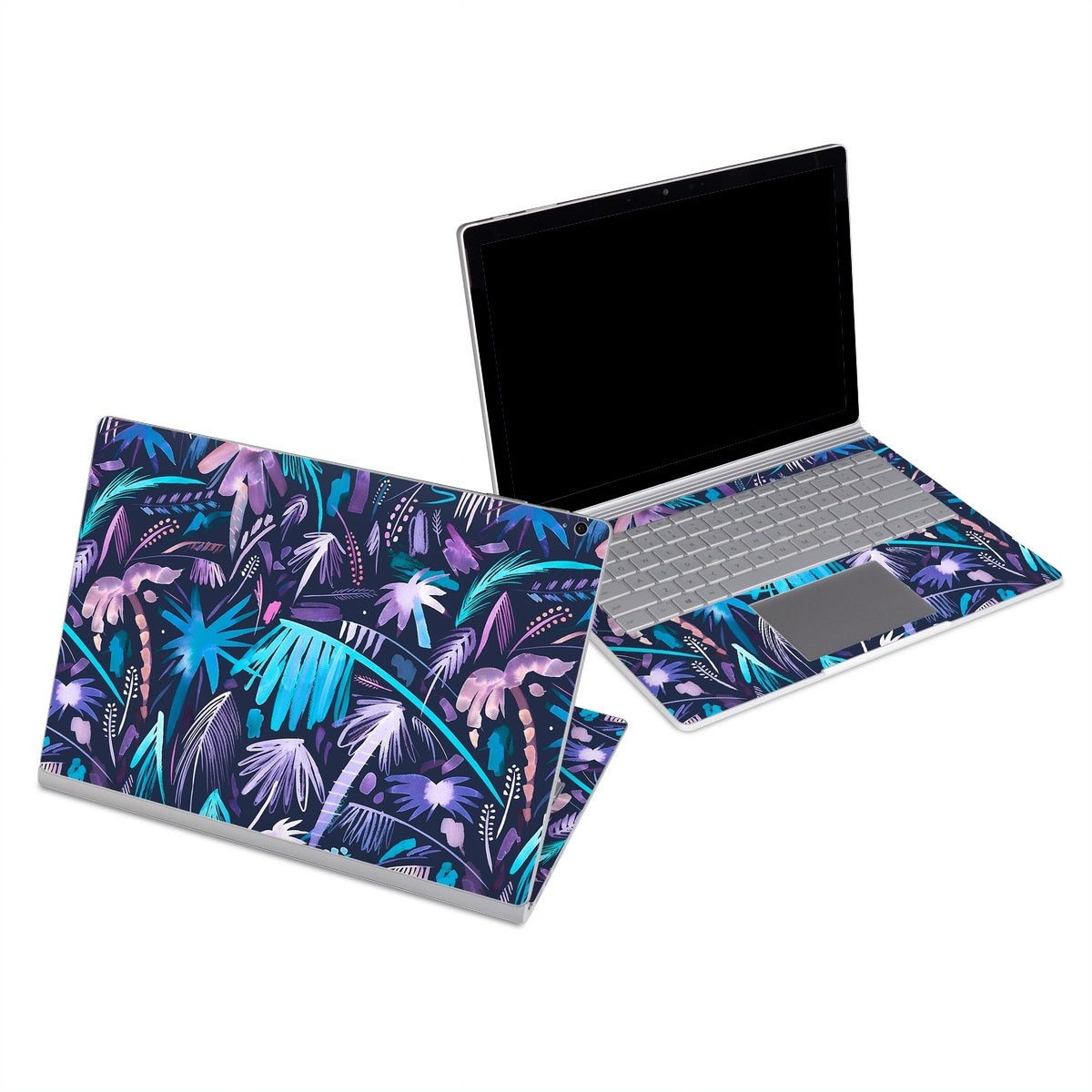 Pinceladas de palmas - Vinilo para Microsoft Surface Book